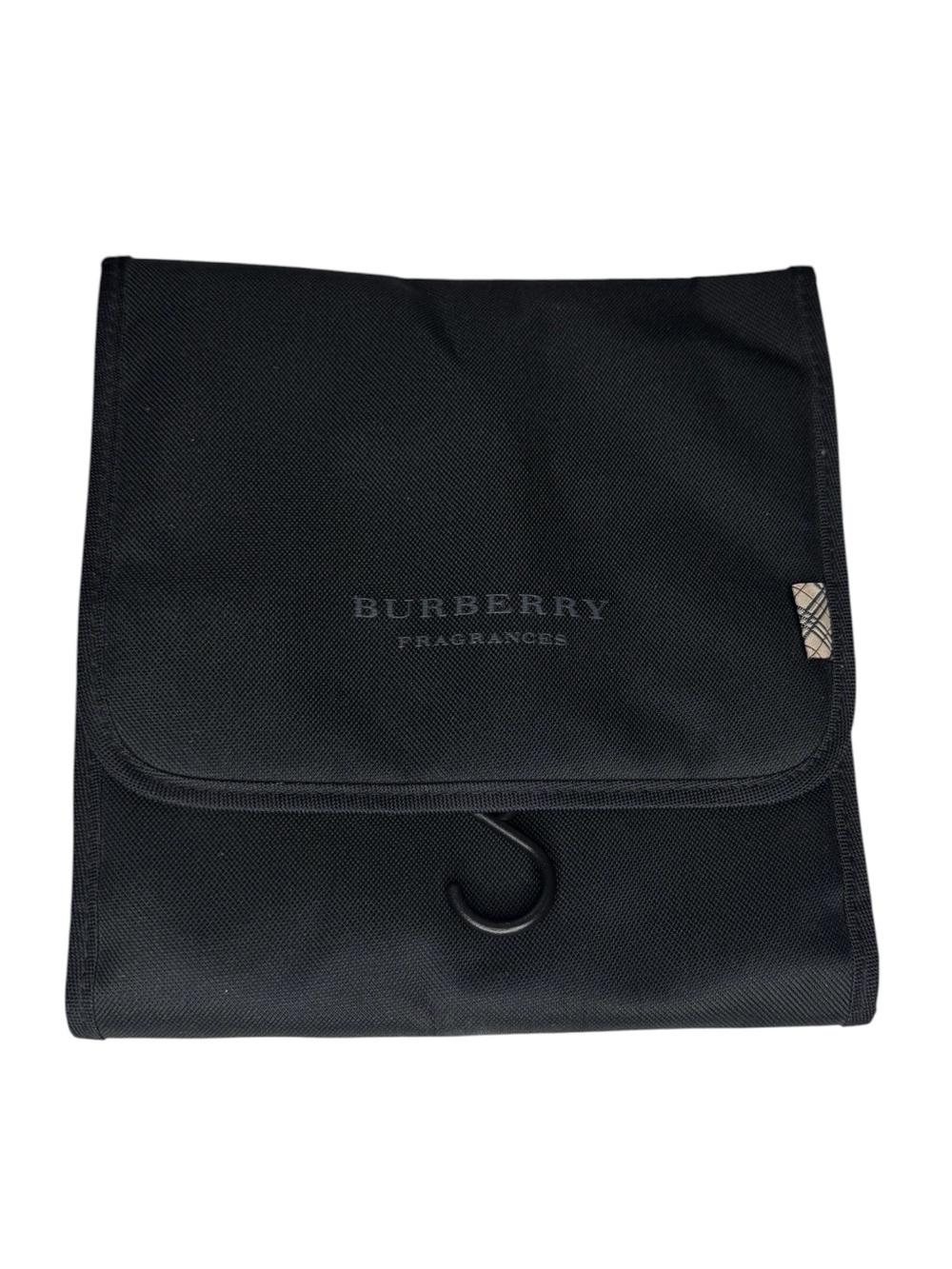 Burberry Black Travel Hanging Toiletry Bag